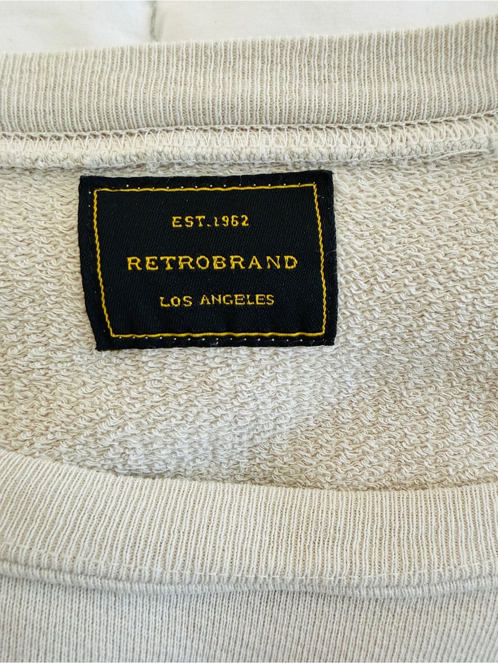 Free People Distressed  Oversized Amsterdam Graphic Sweatshirt XL - Picture 5 of 5
